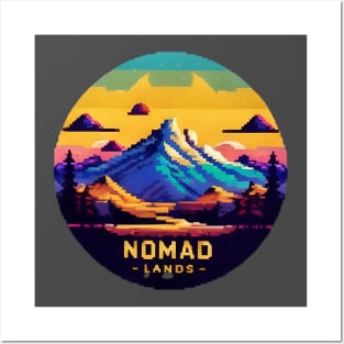 NomadLands Logo Posters and Art